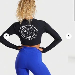 Gymshark Legacy Fitness Long Sleeve Crop Top
